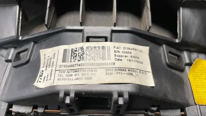 Fiat Ducato (2007 - 2014) 34052979B Подушка безопасности руля — фото 2