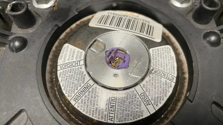 Fiat Ducato (2007 - 2014) 34052979B Подушка безопасности руля — фото 3