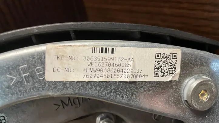 Volkswagen Crafter (2006 - 2016) 306351599162 Подушка безопасности руля — фото 5