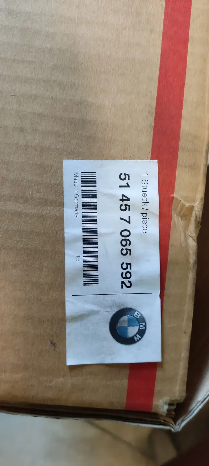 BMW 6 E63 E64 (2002 - 2010) 7065592 Коленная подушка безопасности — фото 3