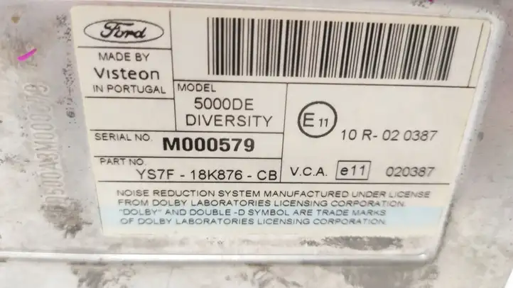 Ford Mondeo Mk III (2000 - 2007) YS7F18K876CB Магнитола / мультимедийная система — фото 9
