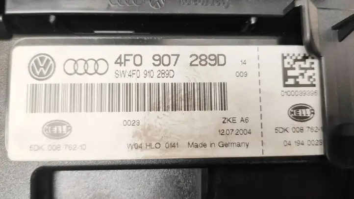 Audi A6 S6 C6 4F (2004 - 2008) 4F0907289D Модуль комфорта — фото 4