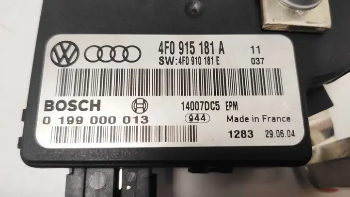 Audi A6 S6 C6 4F (2004 - 2008) 0199000013 Блок управления аккумулятором — фото 6