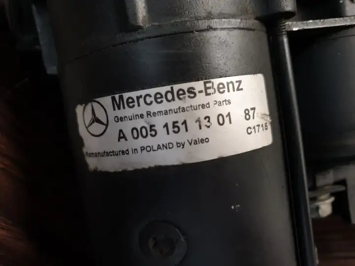 Mercedes-Benz Sprinter W901 W902 W903 W904 (1995 - 2007) A005151130187 Стартер — фото 3