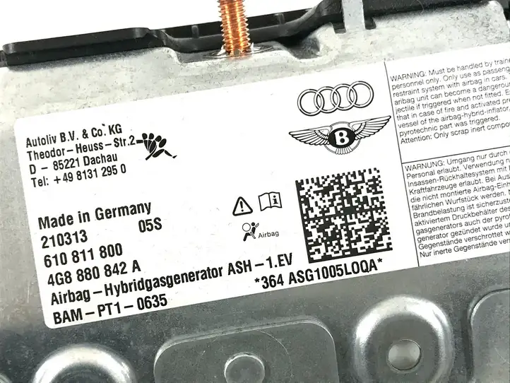 Audi A6 C7 (2011 - 2014) 4G8880842A Коленная подушка безопасности — фото 4
