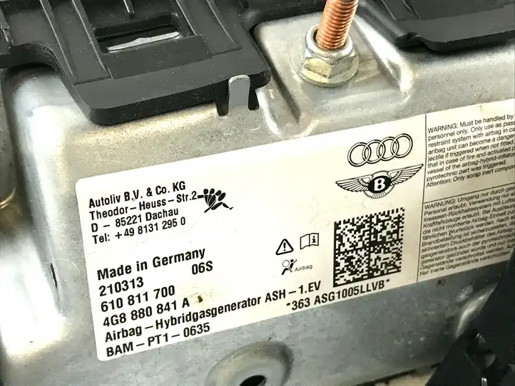 Audi A6 C7 (2011 - 2014) 4G8880841A Коленная подушка безопасности — фото 5