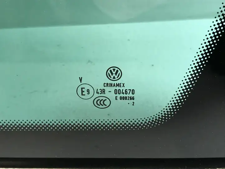 Volkswagen Golf VI (2009 - 2013) 1K9845298BF Заднее боковое стекло — фото 3