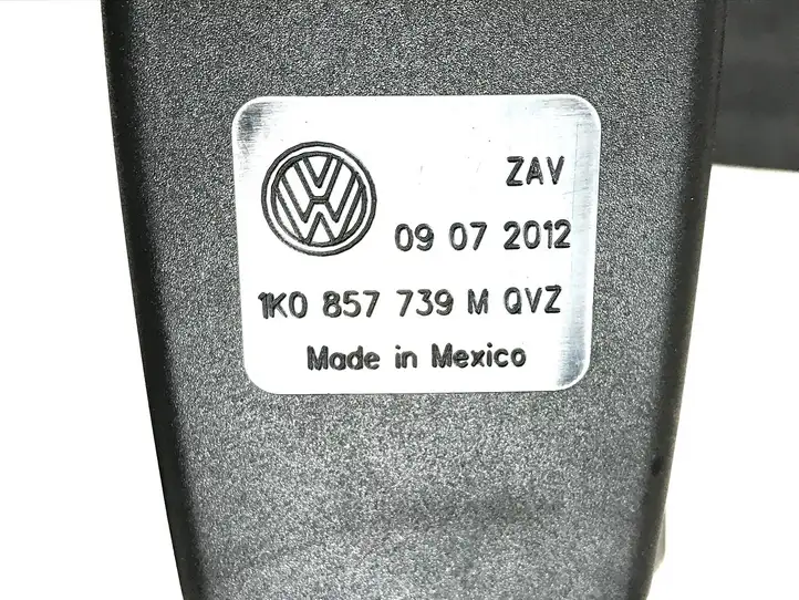 Volkswagen Golf VI (2009 - 2013) 1K9857805 Задний ремень безопасности — фото 7