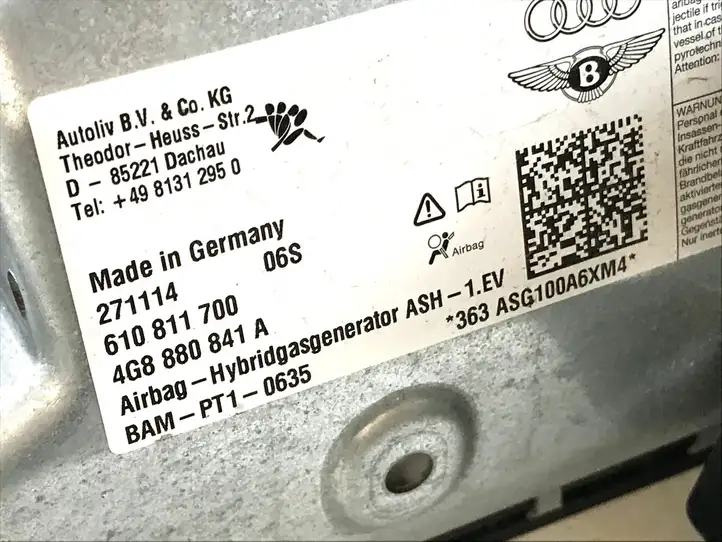Audi A6 C7 (2011 - 2014) 4G8880841A Коленная подушка безопасности — фото 5