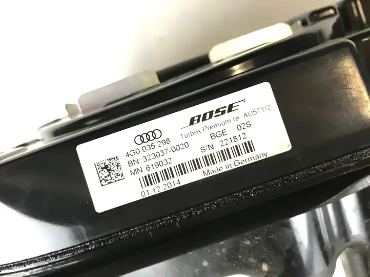 Audi A6 C7 (2011 - 2014) 4G0035436A Комплект аудиосистемы — фото 26