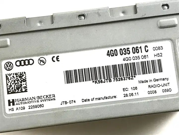 Audi A7 S7 4G (2010 - 2014) 4G0035061C Магнитола / мультимедийная система — фото 3