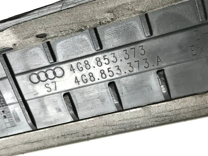 Audi A7 S7 4G (2010 - 2014) 4G8853376B Внутренняя отделка переднего порога — фото 9