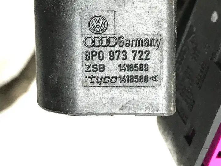 Audi A7 S7 4G (2010 - 2014) 4G0972251E Проводка заднего датчика ABS — фото 2