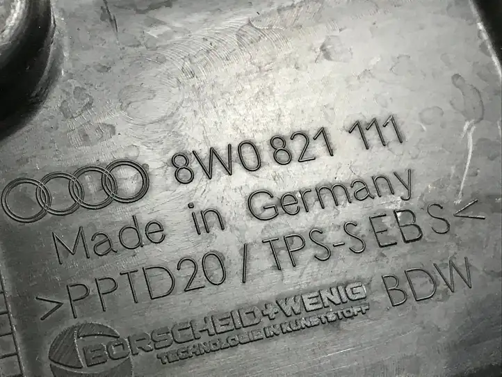 Audi A4 S4 B9 (2015 - 2019) 8W0821111 Накладка крыла — фото 3
