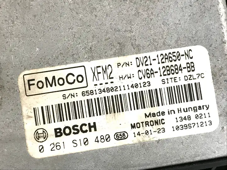 Ford B-MAX (2012 - 2018) DV2112A650NC Блок управления двигателем (ЭБУ) — фото 3