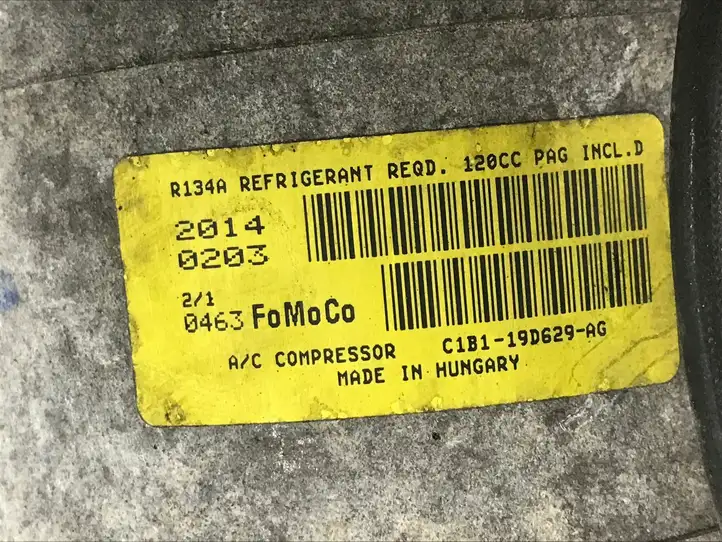 Ford B-MAX (2012 - 2018) C1B119D629AG Компрессор (насос) кондиционера воздуха — фото 4