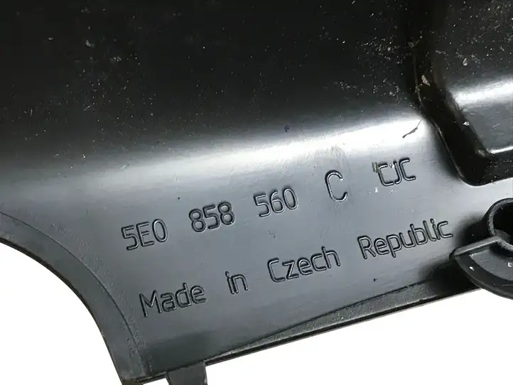 Skoda Octavia Mk3 (5E) (2013 - 2019) 5E0858560C Обшивка рулевой колонки — фото 4
