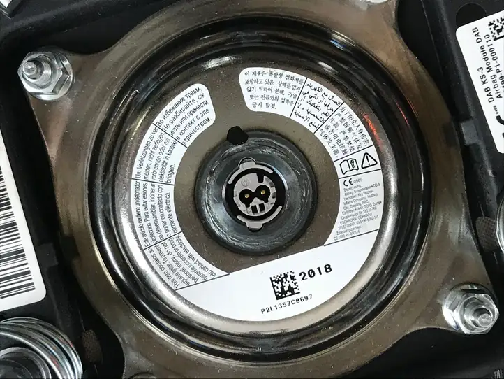 Hyundai Santa Fe (2018 - 2020) 80100S1000NNB Подушка безопасности руля — фото 6