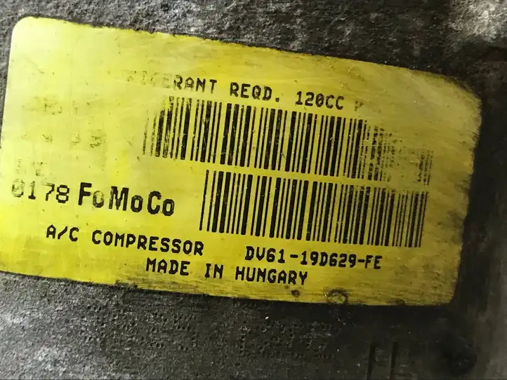 Ford Focus (2015 - 2019) DV6119D629FE Компрессор (насос) кондиционера воздуха — фото 4