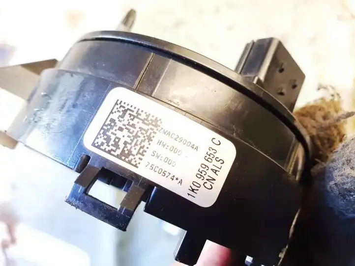 Volkswagen Touran I (2003 - 2010) 1k0959653c Контактное кольцо SRS — фото 3