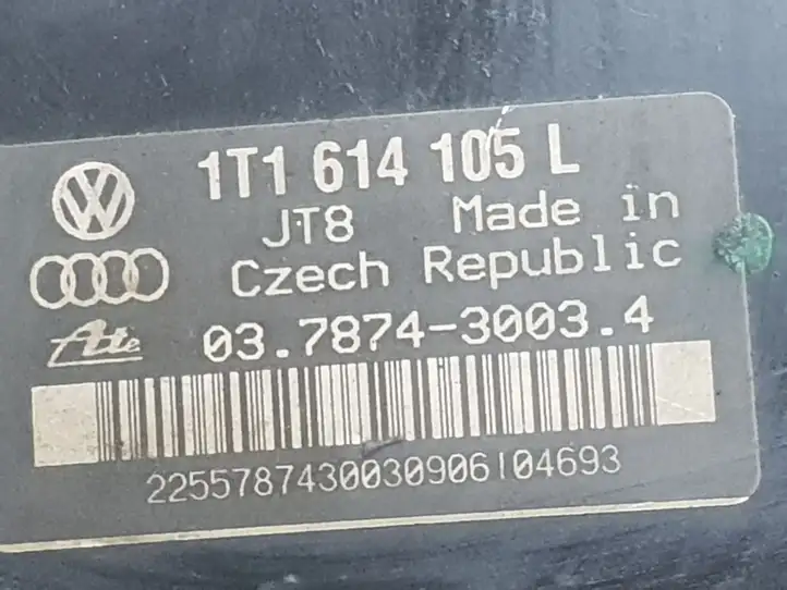 Volkswagen Touran I (2003 - 2010) 1T1614105L Вакуумный усилитель тормозов — фото 4