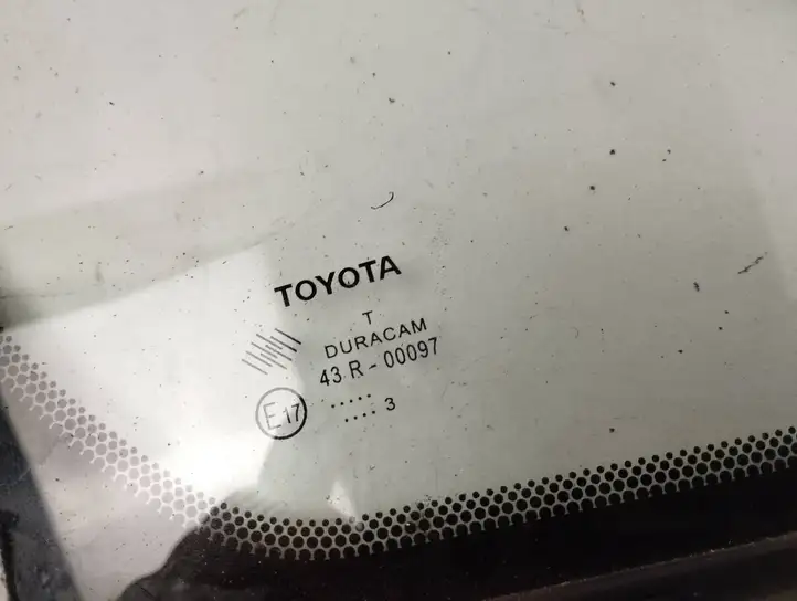 Toyota Verso (2012 - 2015) 43R00097 Треугольное стекло кузова — фото 3