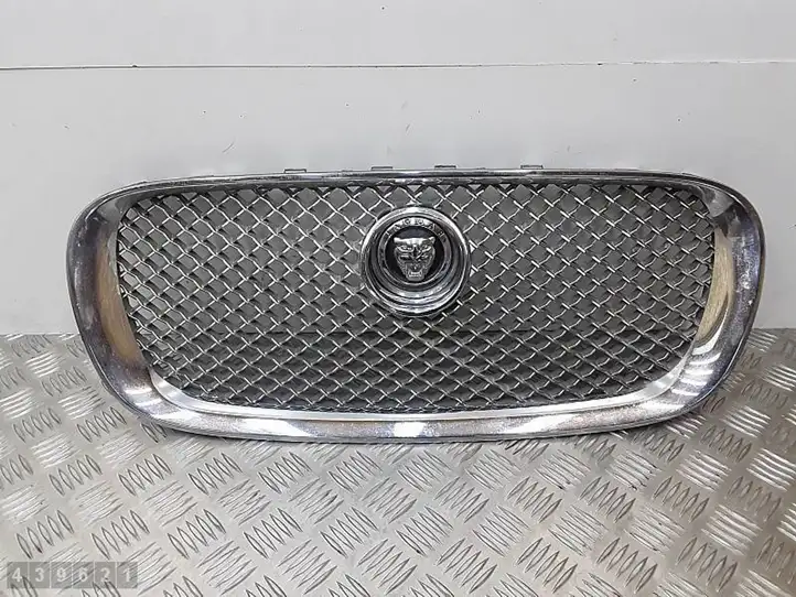 Jaguar XF (2007 - 2015) 8X238A100AA Верхняя решетка радиатора — фото 1