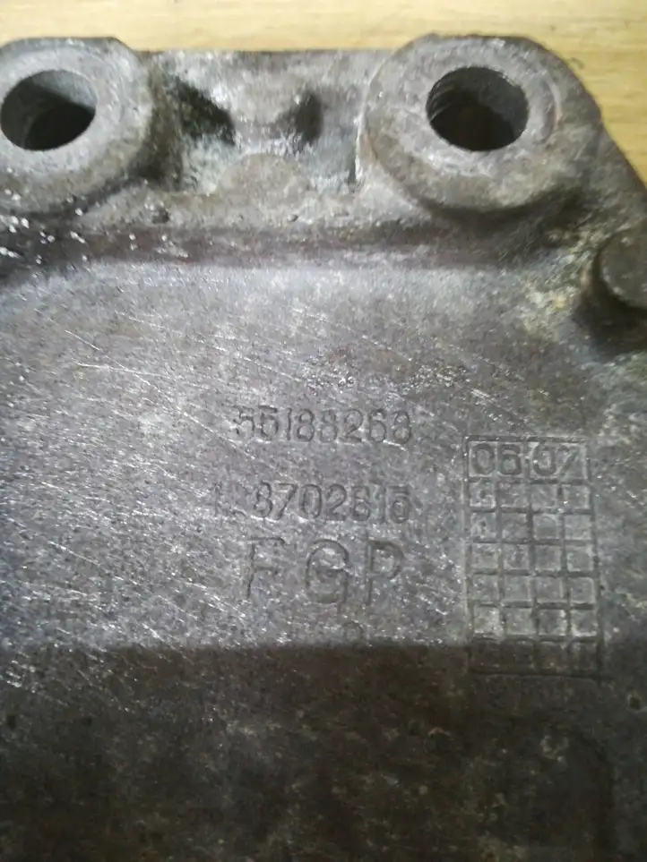 Opel Meriva A (2002 - 2006) 55188268 Кронштейн компрессора кондиционера воздуха — фото 3