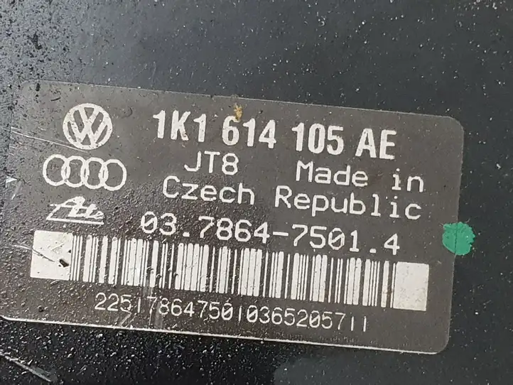 Skoda Octavia Mk2 (1Z) (2004 - 2013) 1K1614105AE Вакуумный усилитель тормозов — фото 2