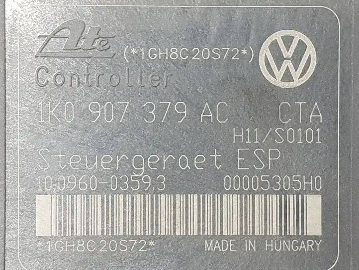 Seat Leon (1P) (2005 - 2012) 1K0614517AF ABS блок — фото 2