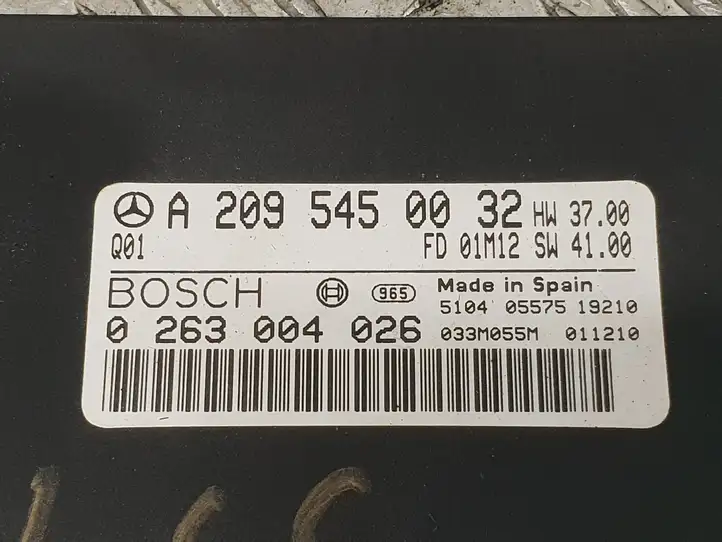 Mercedes-Benz C W203 (2000 - 2007) A2095450032 Блок управления парктрониками — фото 2