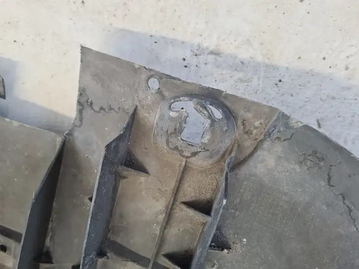 Mercedes-Benz B-class W245 (2005 - 2008) A1698850136 Защита переднего бампера снизу — фото 2