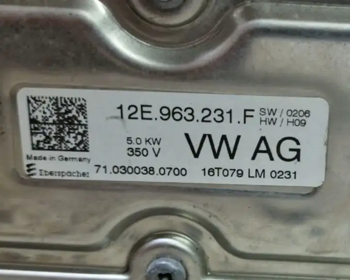 Volkswagen Golf VII (2013 - 2019) 12E963231F Электроподогрев двигателя — фото 6