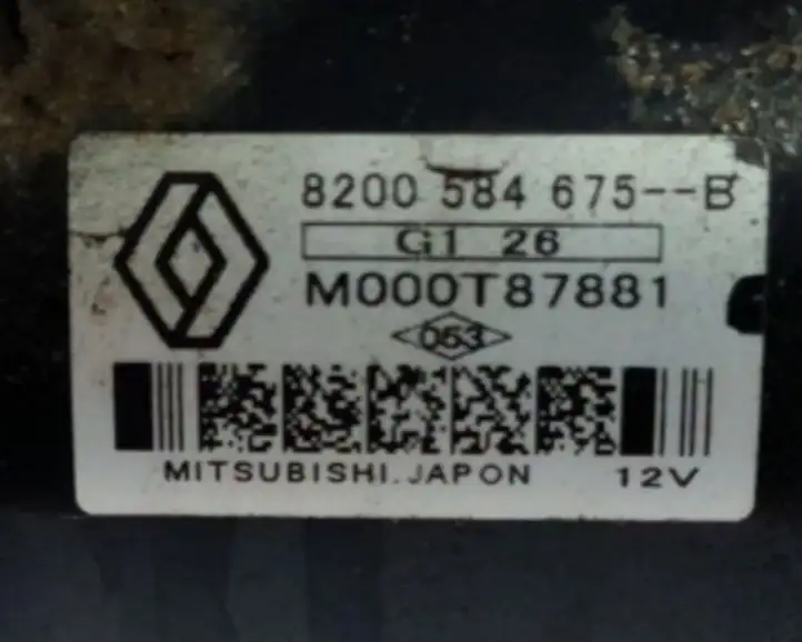 Nissan Juke I F15 (2010 - 2018) 8200584675B Стартер — фото 7