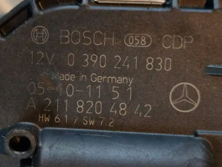 Mercedes-Benz E W211 (2002 - 2009) A2118204842 Комплект механизма стеклоочистителей — фото 6