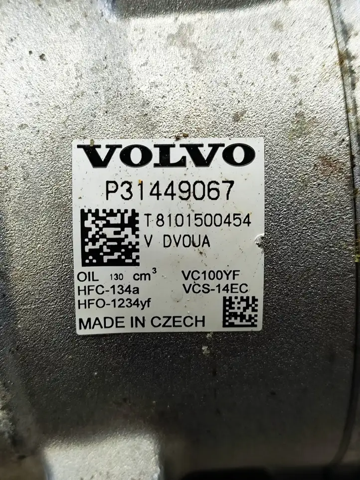 Volvo XC40 (2017 - ) 31449067 Компрессор (насос) кондиционера воздуха — фото 6