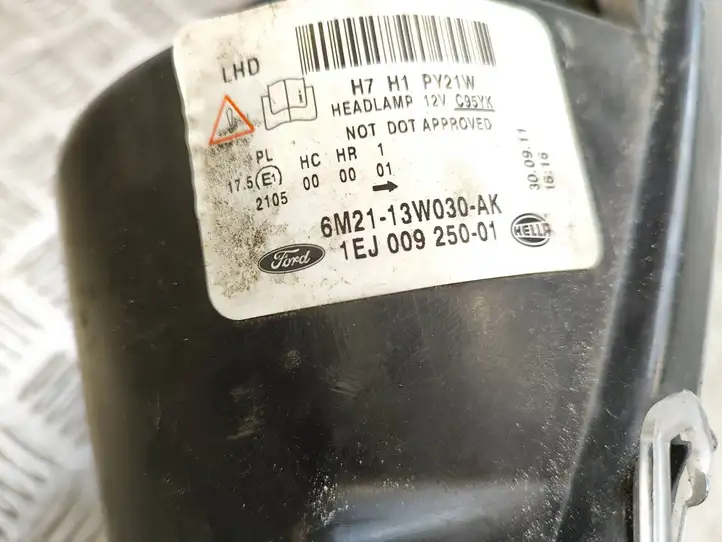 Ford S-MAX (2010 - 2015) 6M2113W030AK Передняя фара — фото 4