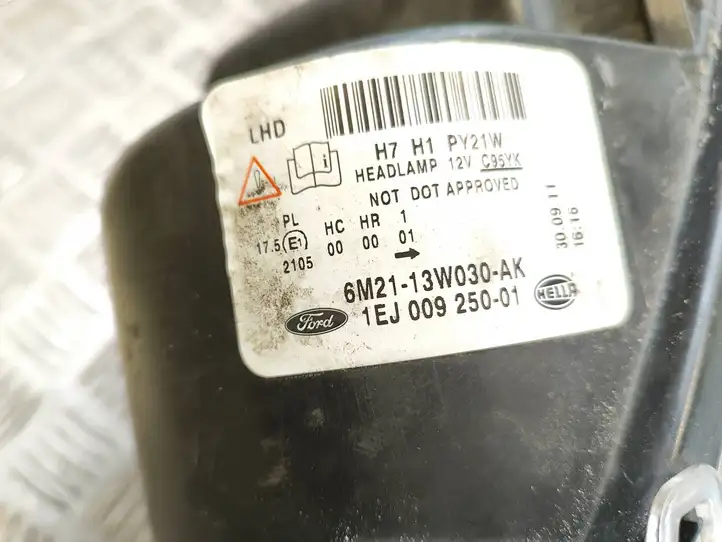 Ford S-MAX (2010 - 2015) 6M2113W030AK Передняя фара — фото 5