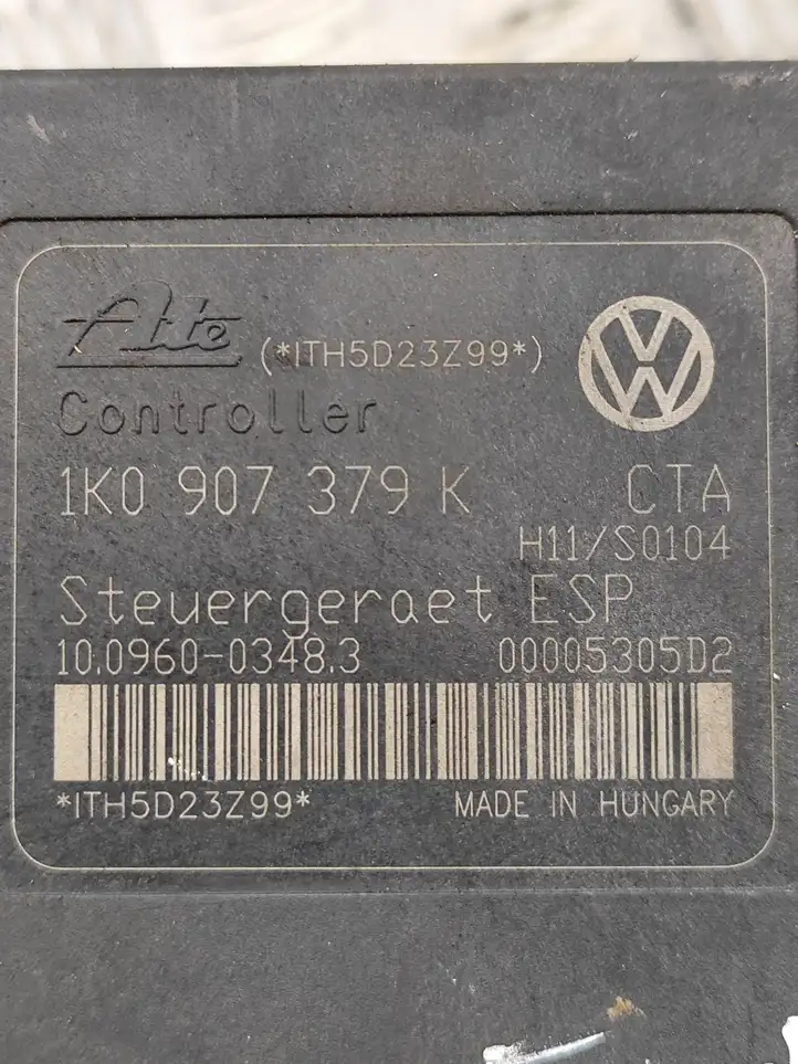 Volkswagen Touran I (2003 - 2010) 1K0907379K ABS блок — фото 7