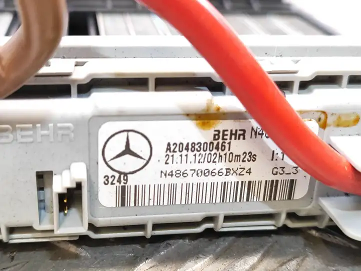 Mercedes-Benz C W204 (2007 - 2014) A2048300461 Электрический отопитель салона — фото 3