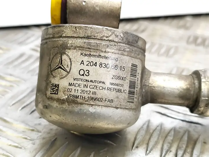 Mercedes-Benz C W204 (2007 - 2014) A2048306615 Трубки и шланги кондиционера — фото 2