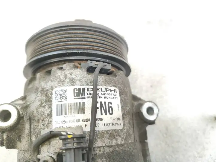 Opel Meriva B (2010 - 2014) 13412248 Компрессор (насос) кондиционера воздуха — фото 3