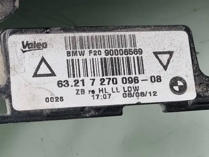 BMW 1 F20 F21 (2011 - 2019) 63217270096 Задний фонарь в кузове — фото 2