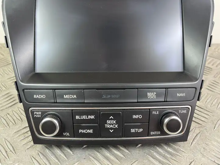 Hyundai Grand Santa Fe NC (2015 - 2018) 96560B8511NN5 Магнитола / мультимедийная система — фото 10