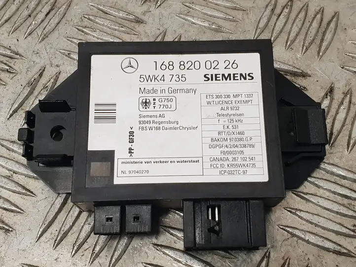 Mercedes-Benz A W168 (1997 - 2004) 1688200226 Блок иммобилайзера — фото 1