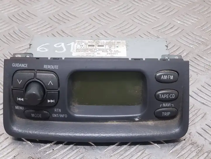 Toyota Yaris (1999 - 2003) 8611052021B0 Магнитола / мультимедийная система — фото 1
