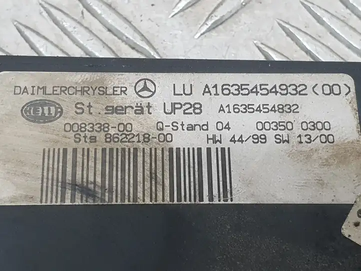 Mercedes-Benz ML W163 (1997 - 2005) A1635454932 Прочие блоки управления — фото 3