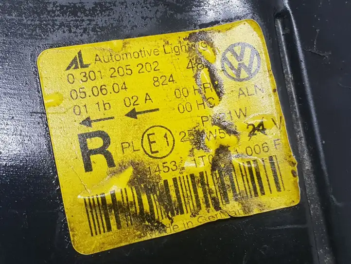 Volkswagen Touran I (2003 - 2010) 1T0941006F Передняя фара — фото 4