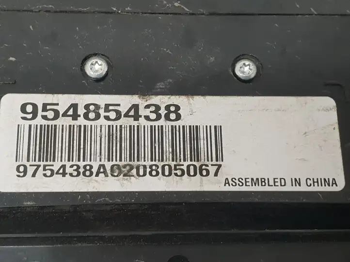 Chevrolet Cruze (2009 - 2012) 95485438 Контроллер мультимедийной системы — фото 3