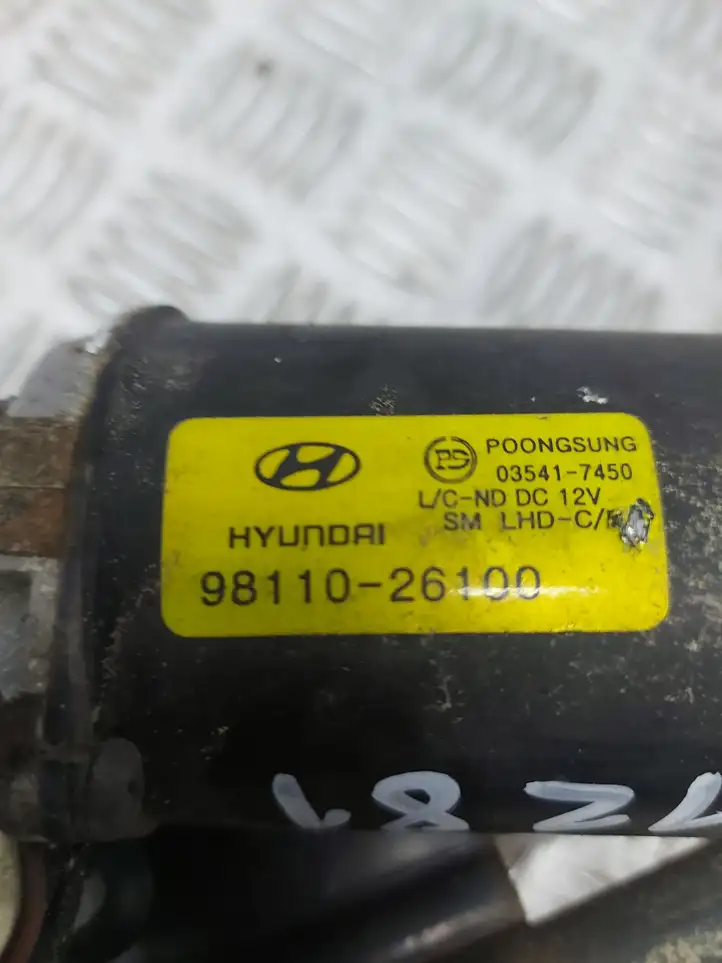 Hyundai Santa Fe (2000 - 2005) 9811026100 Комплект механизма стеклоочистителей — фото 6